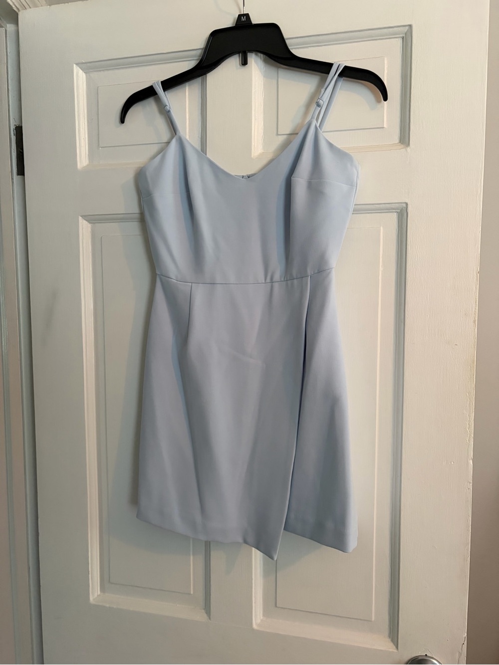 French Connection Pale Blue Spaghetti Strap Mini Dress